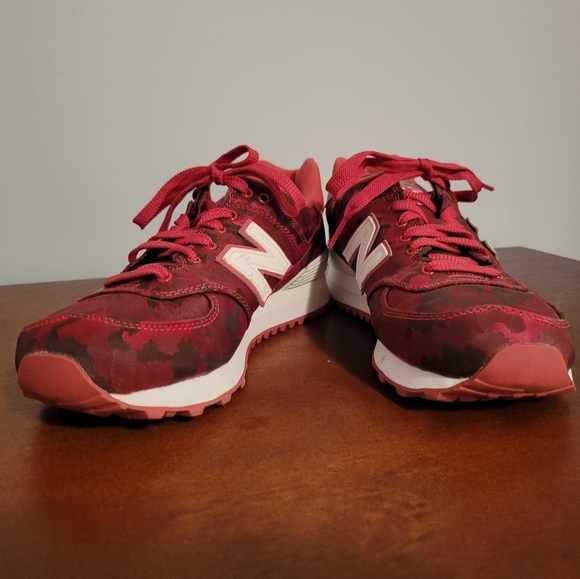 New Balance 574 RED sneakers 👟 - Picture 4 of 8